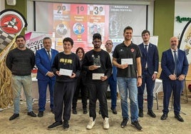 Los tres primeros puestos de esta competición internacional.