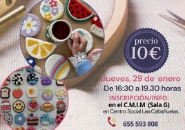 Cartel informativo de esta nueva actividad en Vícar.