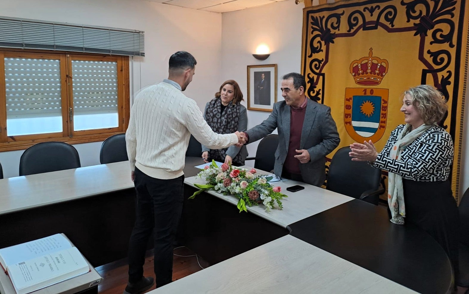 La Mojonera nombra a un nuevo Policía Local en prácticas, en imágenes