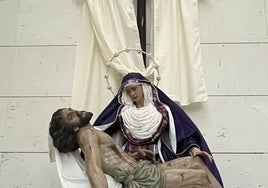 Imagen de la estación de penitencia.