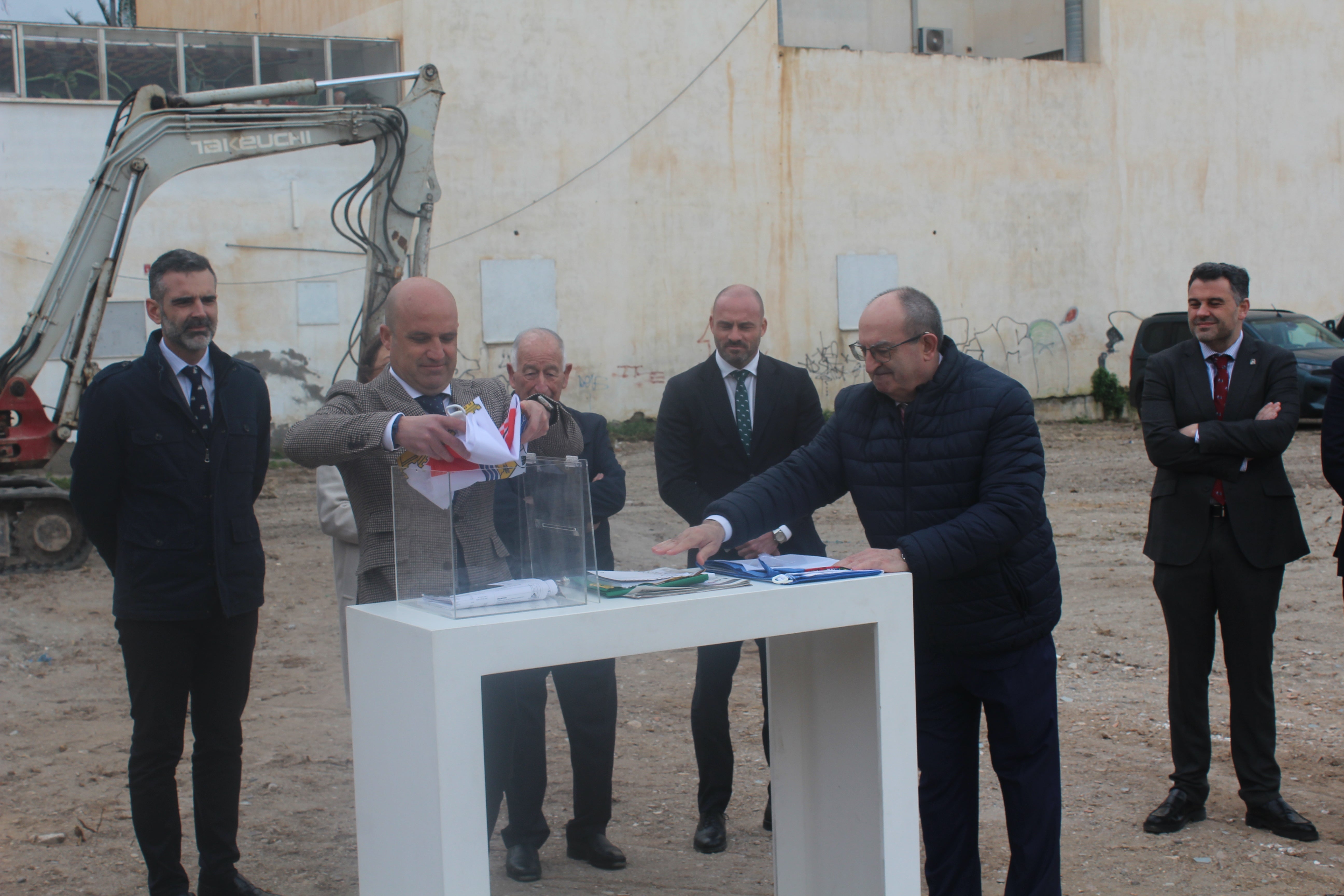 Primera Piedra del IES Las Marinas de Roquetas, en imágenes