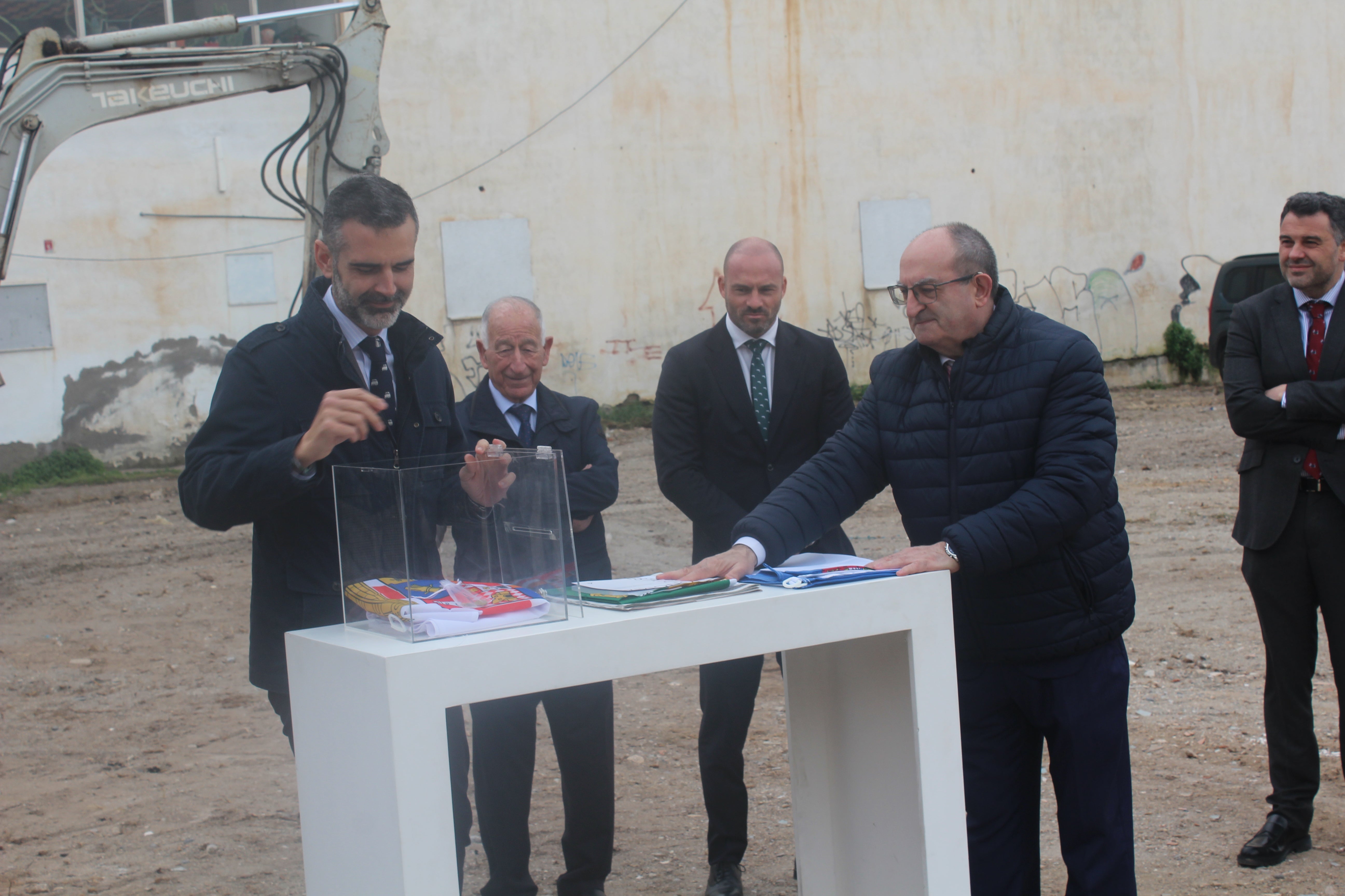 Primera Piedra del IES Las Marinas de Roquetas, en imágenes