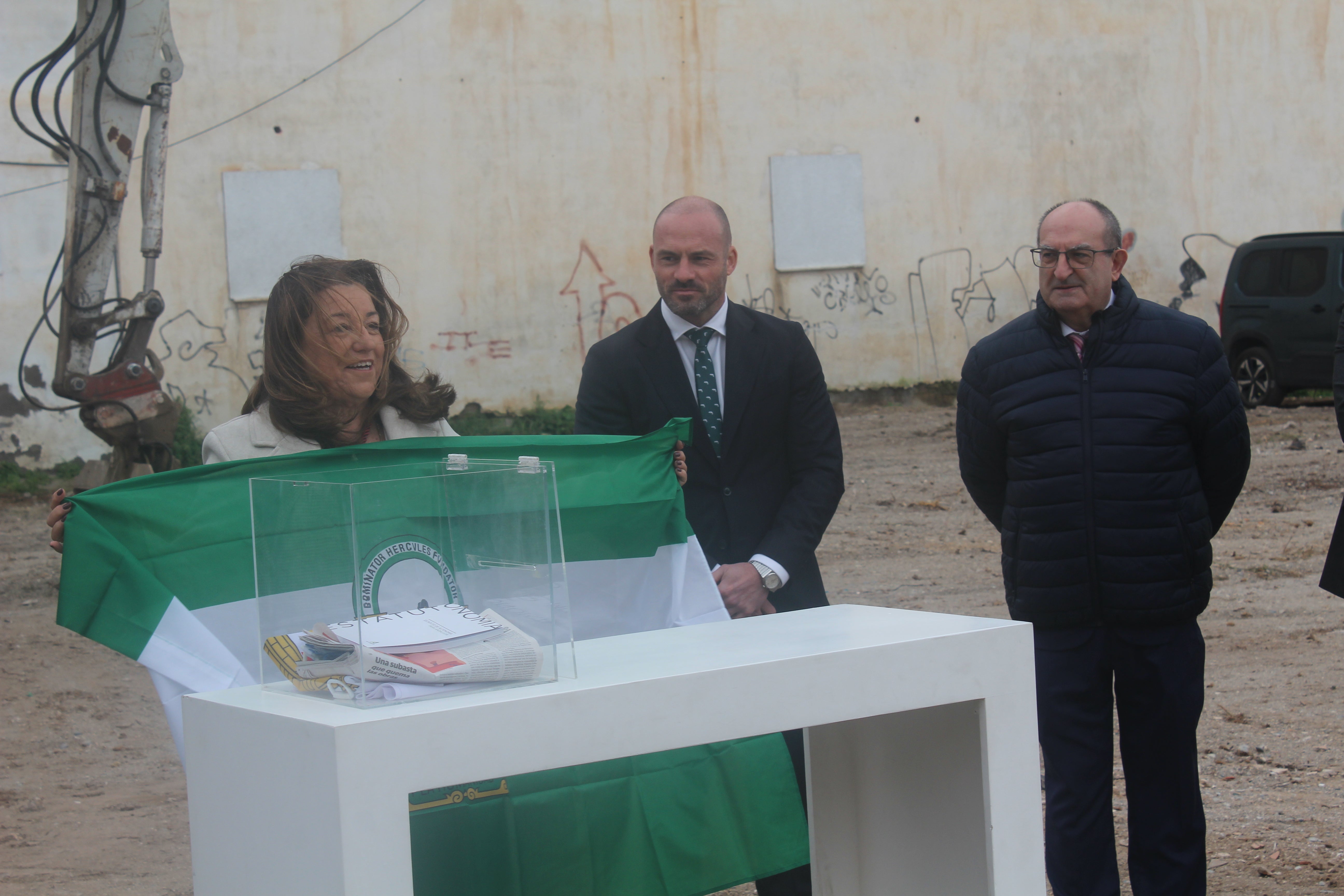 Primera Piedra del IES Las Marinas de Roquetas, en imágenes