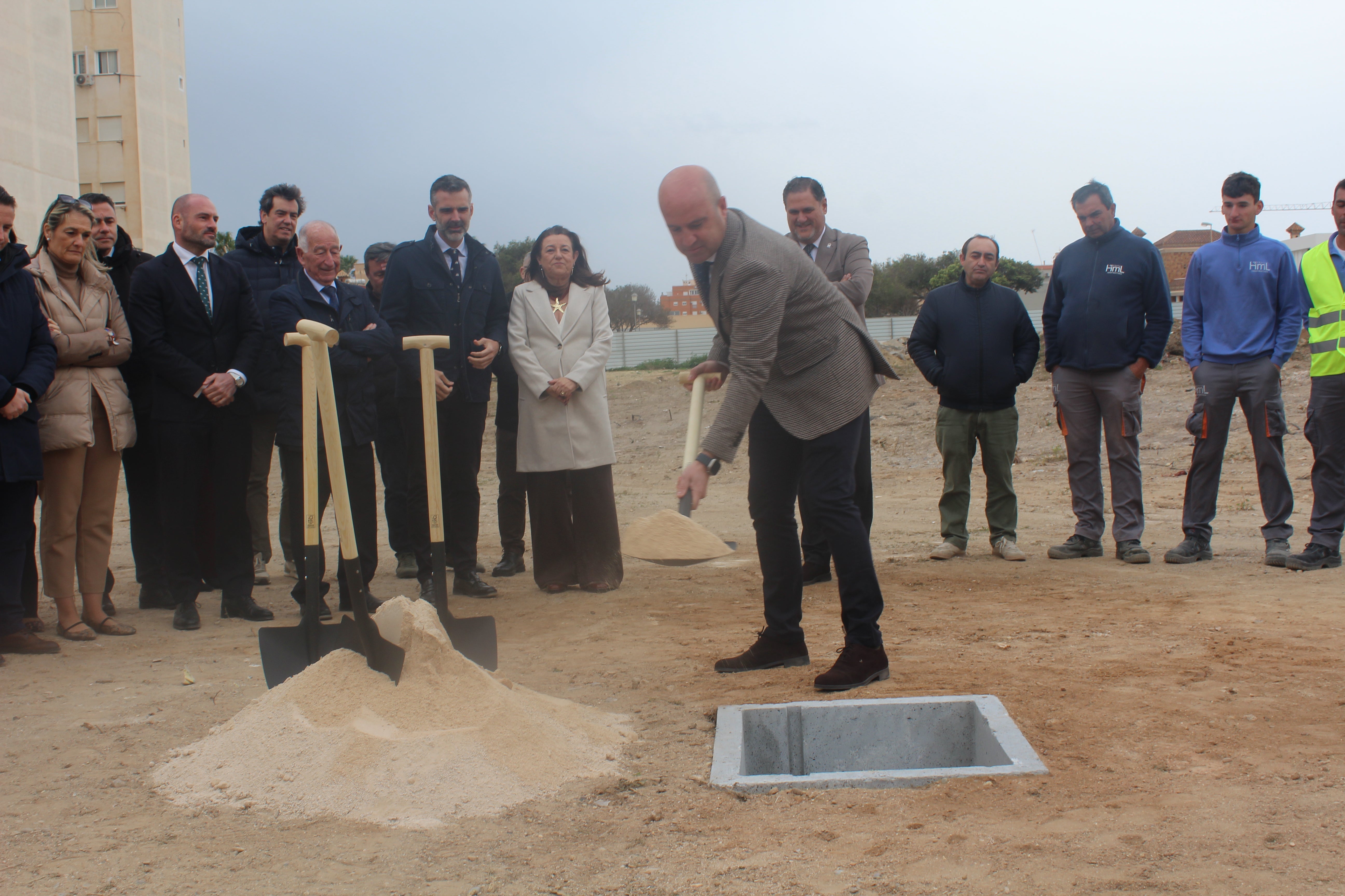Primera Piedra del IES Las Marinas de Roquetas, en imágenes