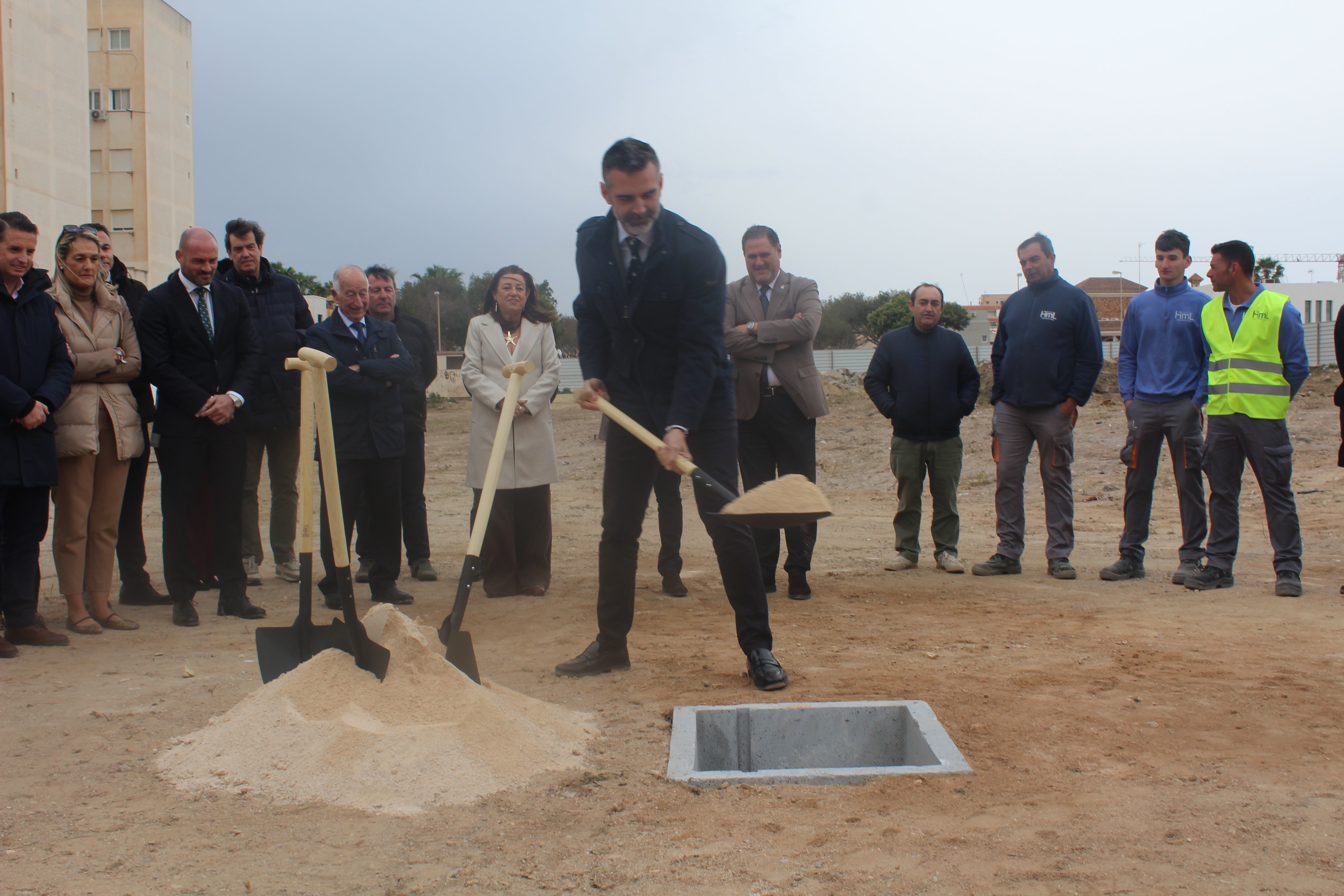 Primera Piedra del IES Las Marinas de Roquetas, en imágenes