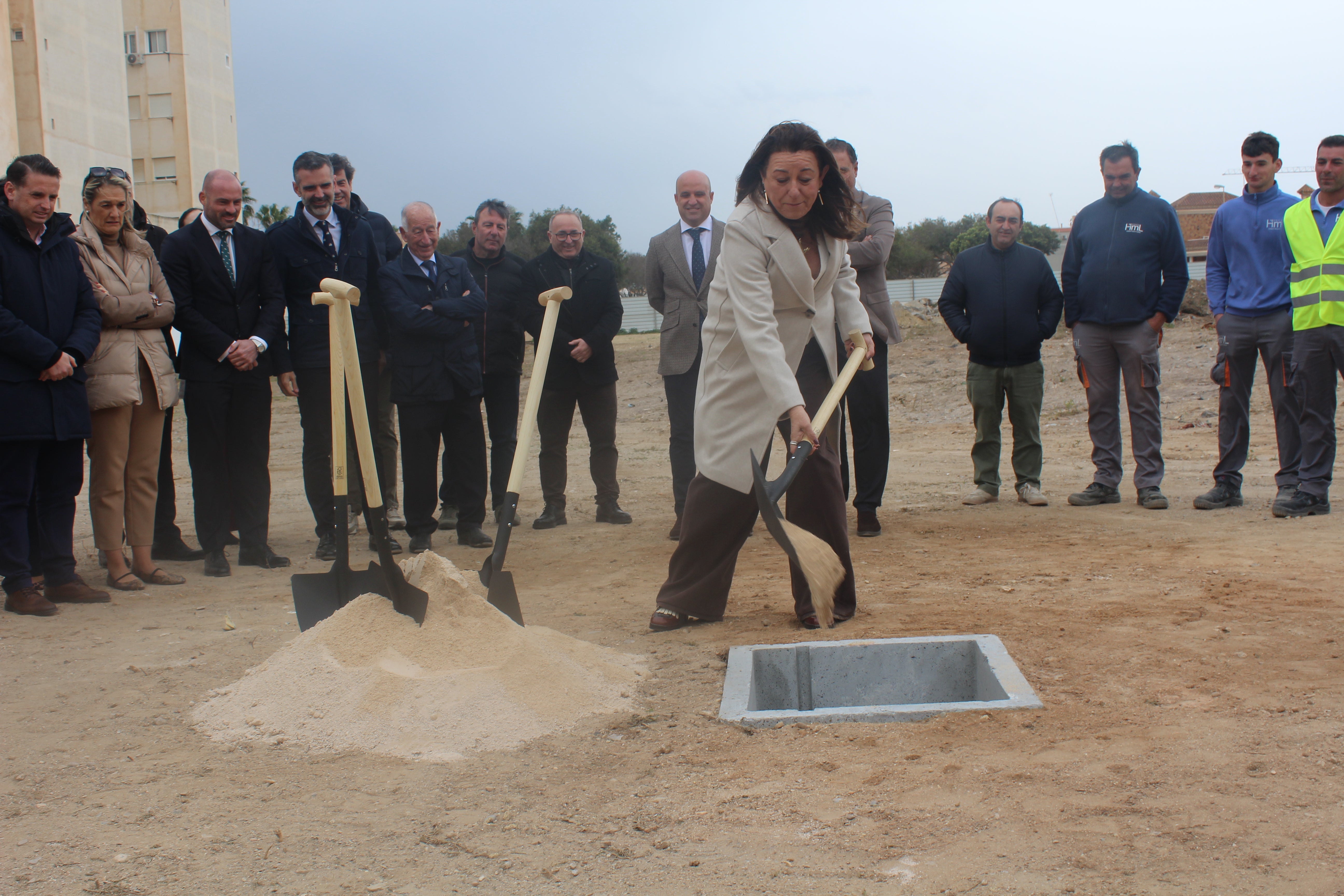 Primera Piedra del IES Las Marinas de Roquetas, en imágenes