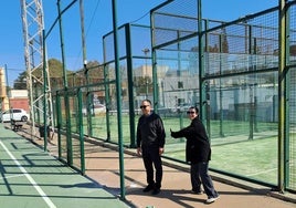 El alcalde de La Mojonera junto a la concejala de Urbanismo y Obras Públicas.