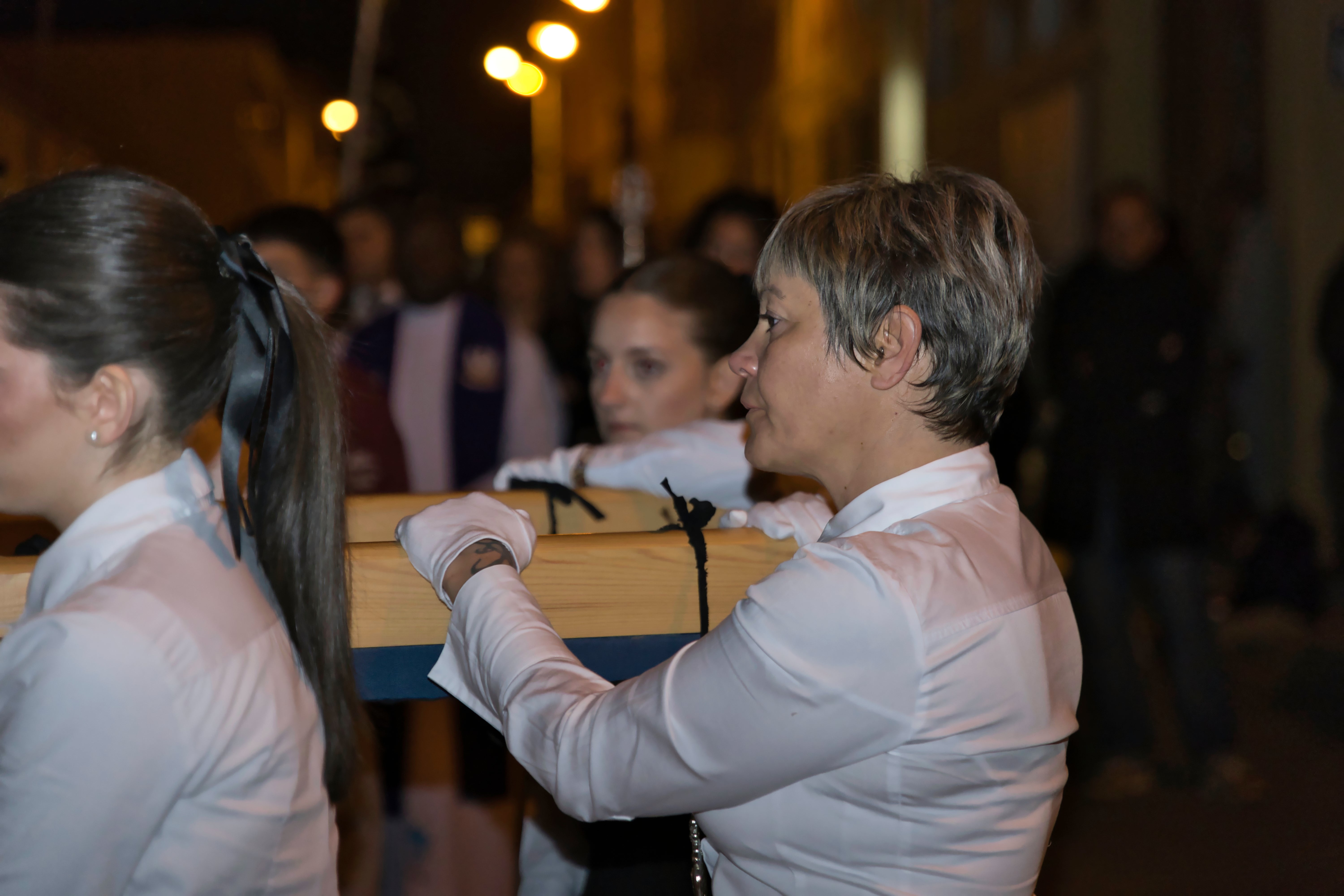 Roquetas se vuelca con el inicio de Semana Santa en El Solanillo