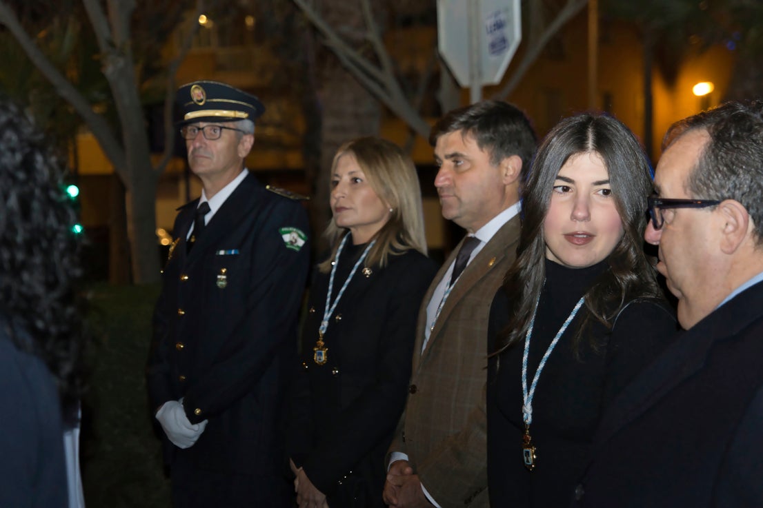 Roquetas se vuelca con el inicio de Semana Santa en El Solanillo