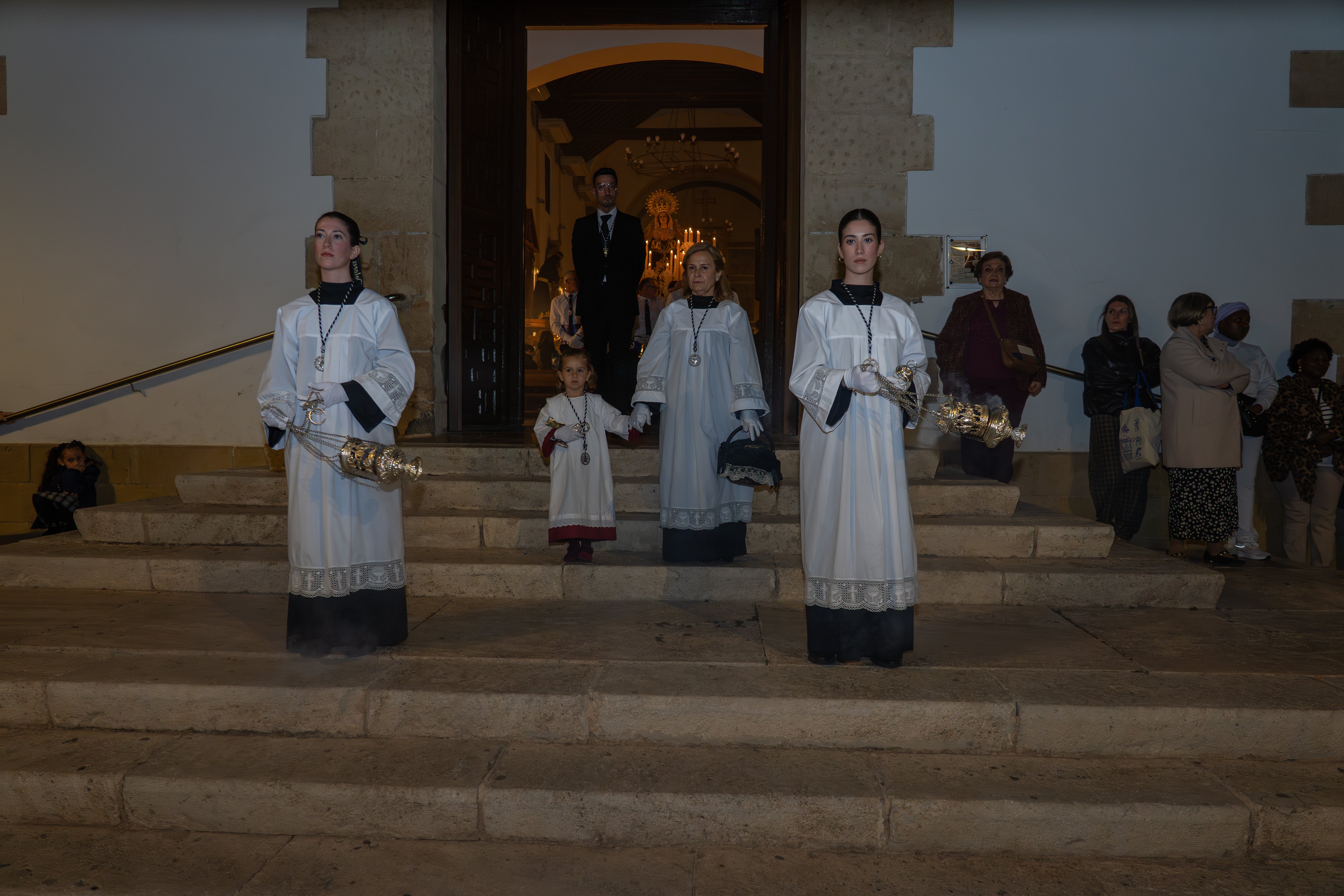 Así se vivió la procesión de Nuestra Señora de Los Dolores