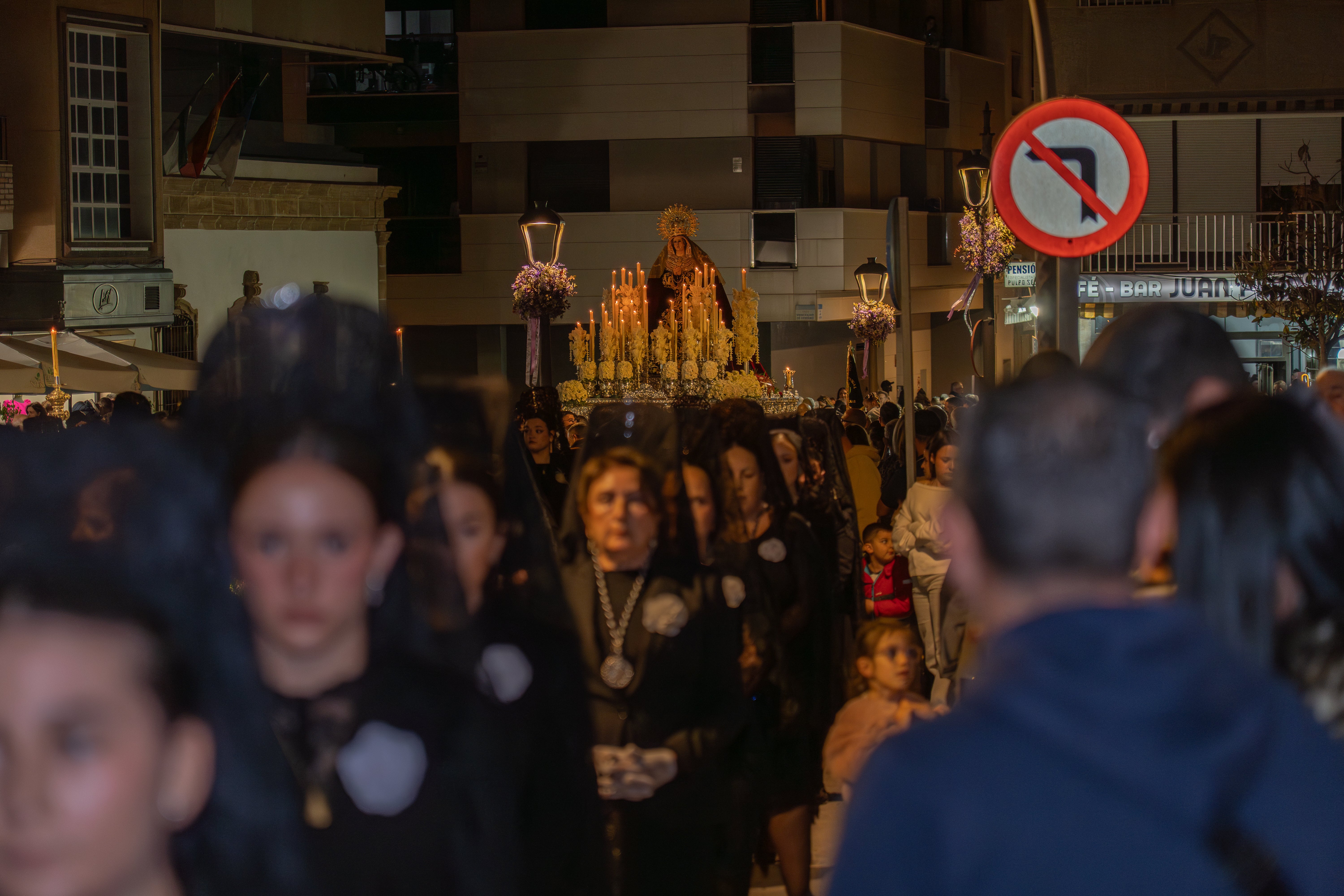 Así se vivió la procesión de Nuestra Señora de Los Dolores