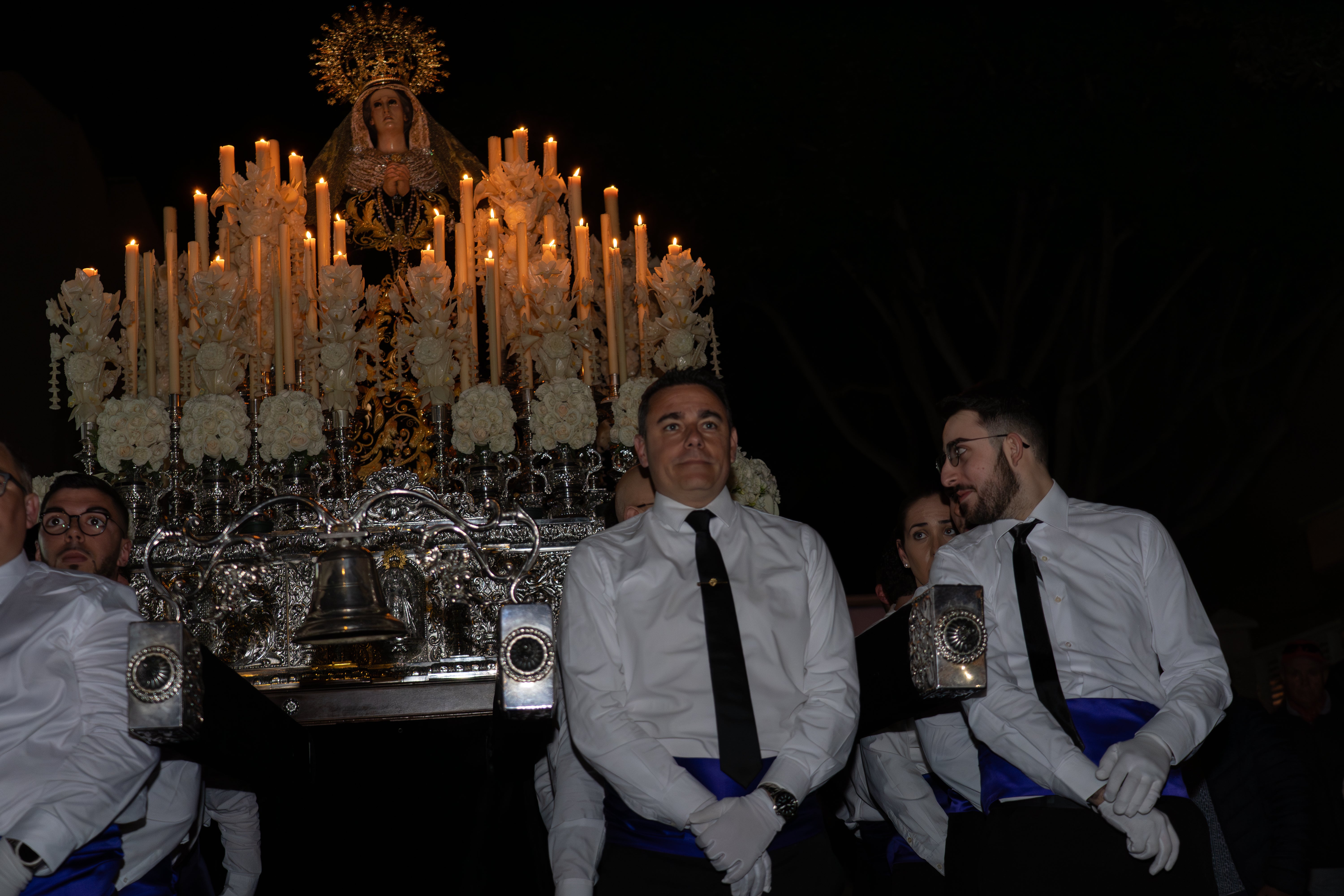 Así se vivió la procesión de Nuestra Señora de Los Dolores