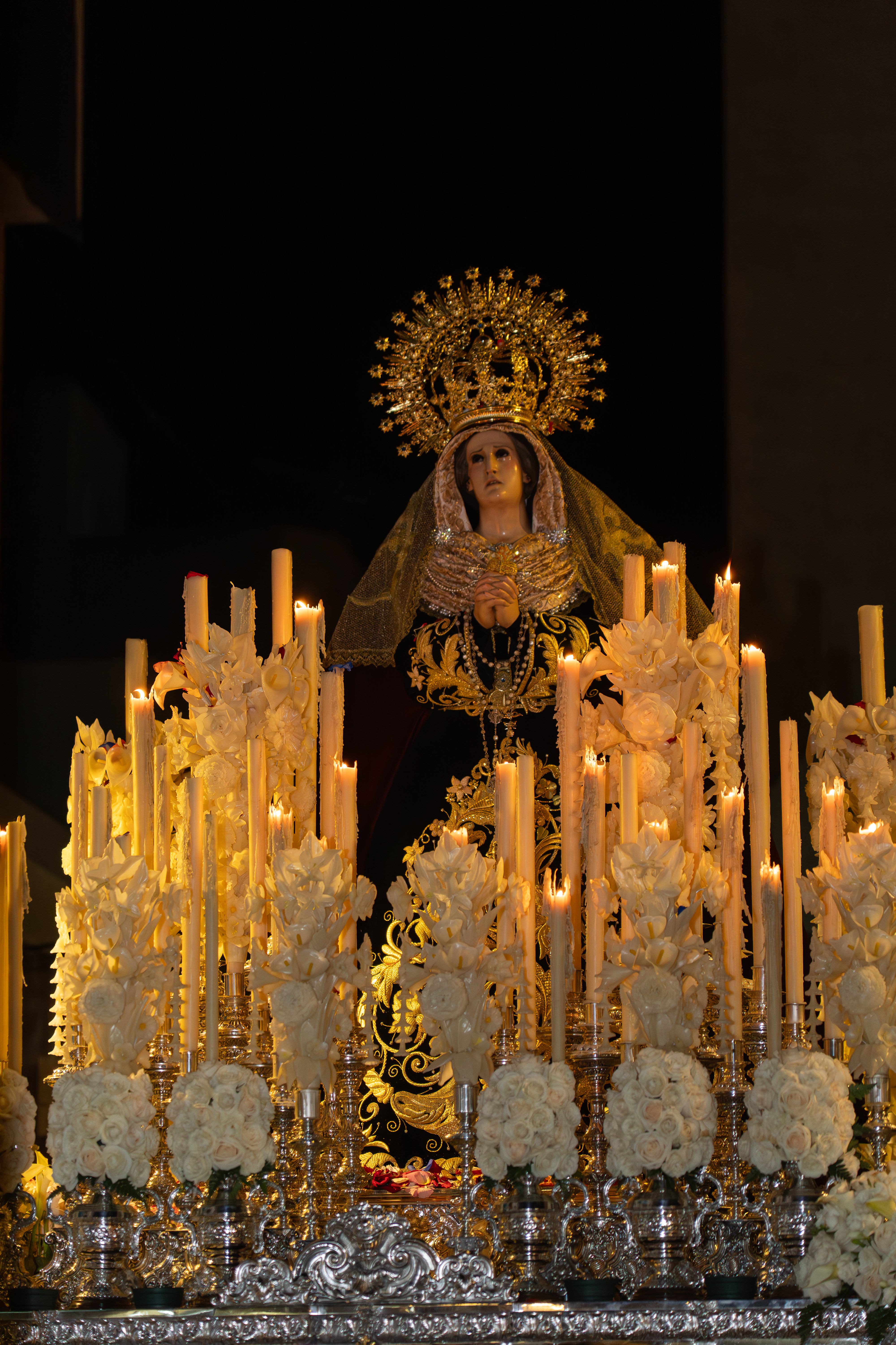 Así se vivió la procesión de Nuestra Señora de Los Dolores