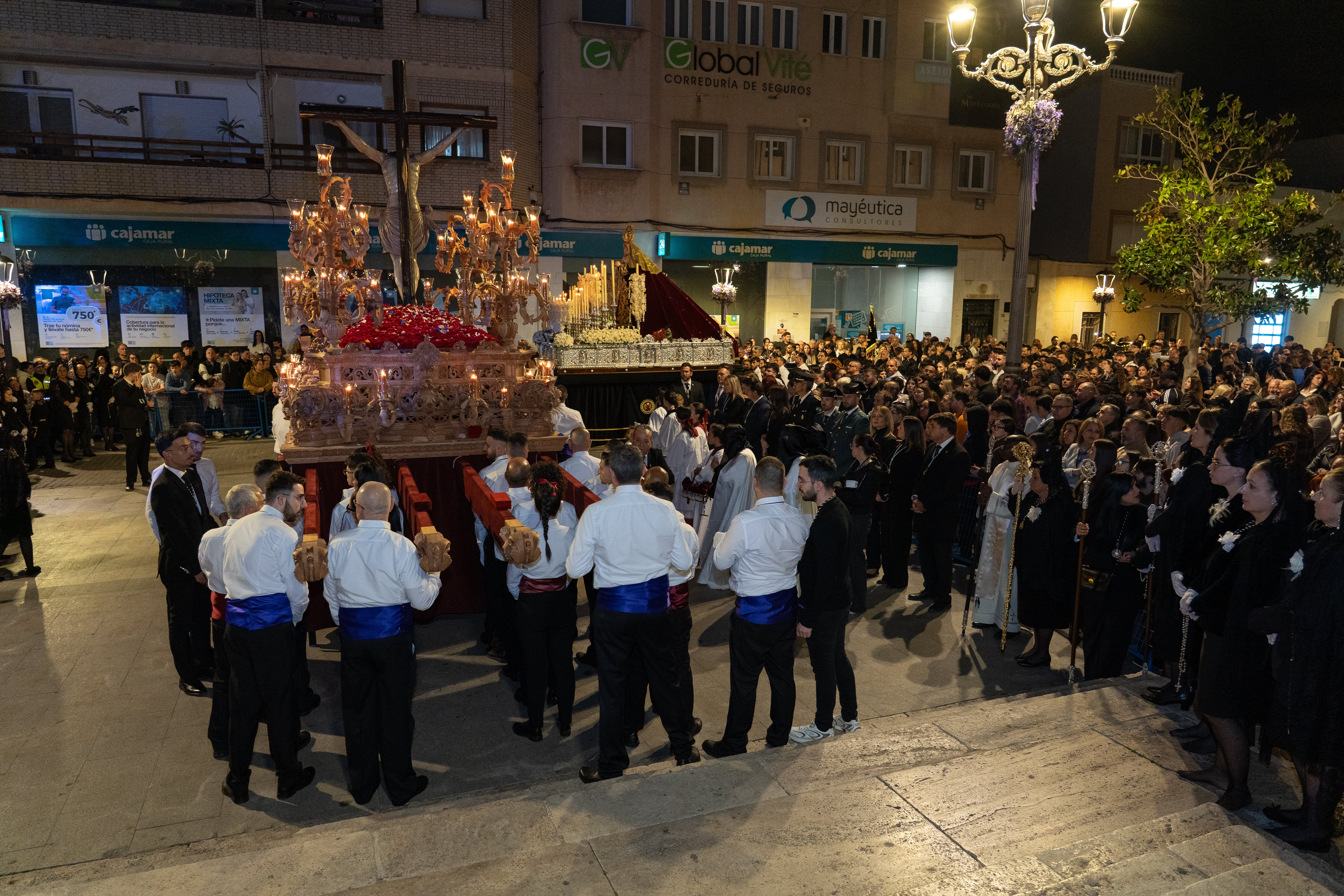 Así se vivió la procesión de Nuestra Señora de Los Dolores