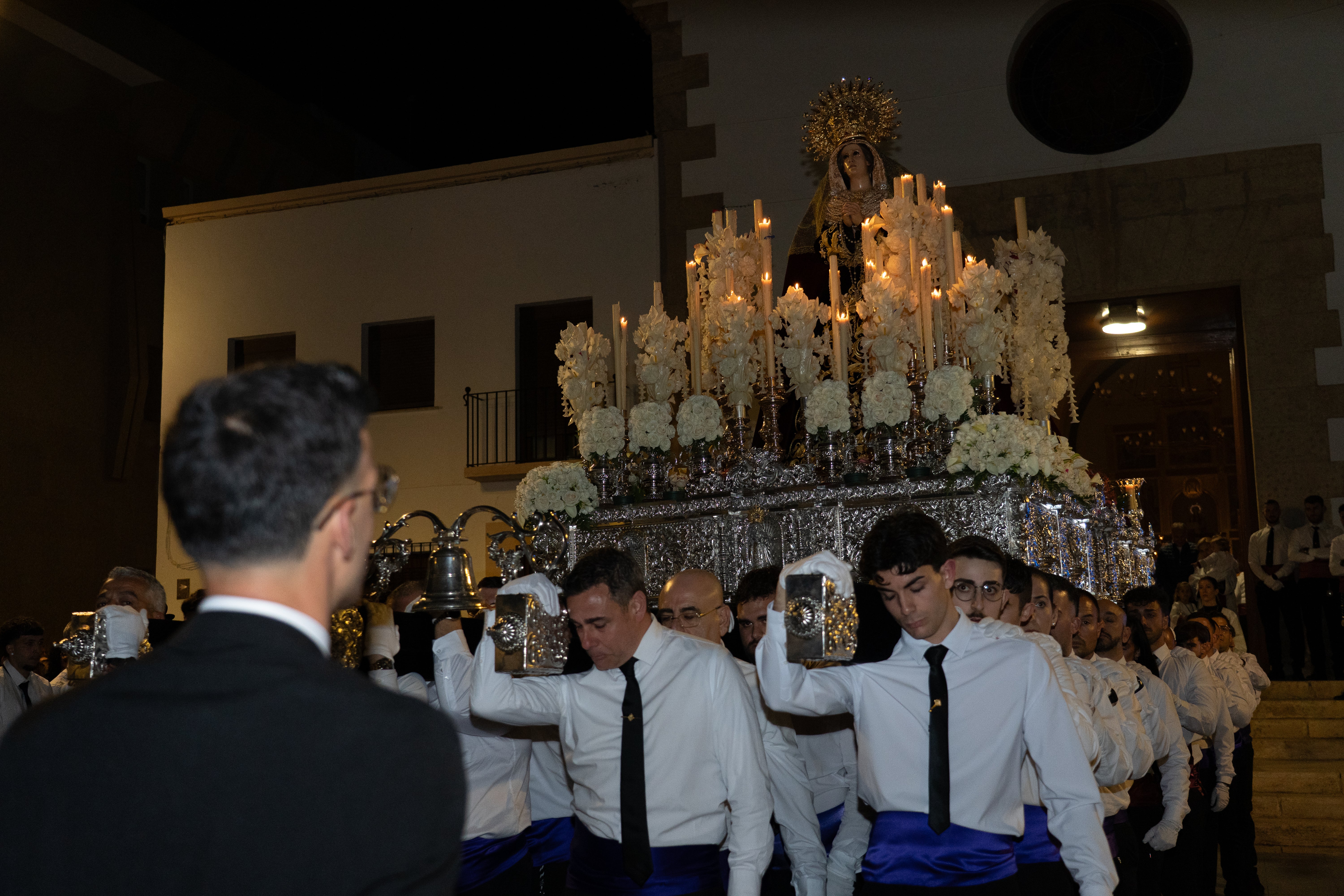Así se vivió la procesión de Nuestra Señora de Los Dolores
