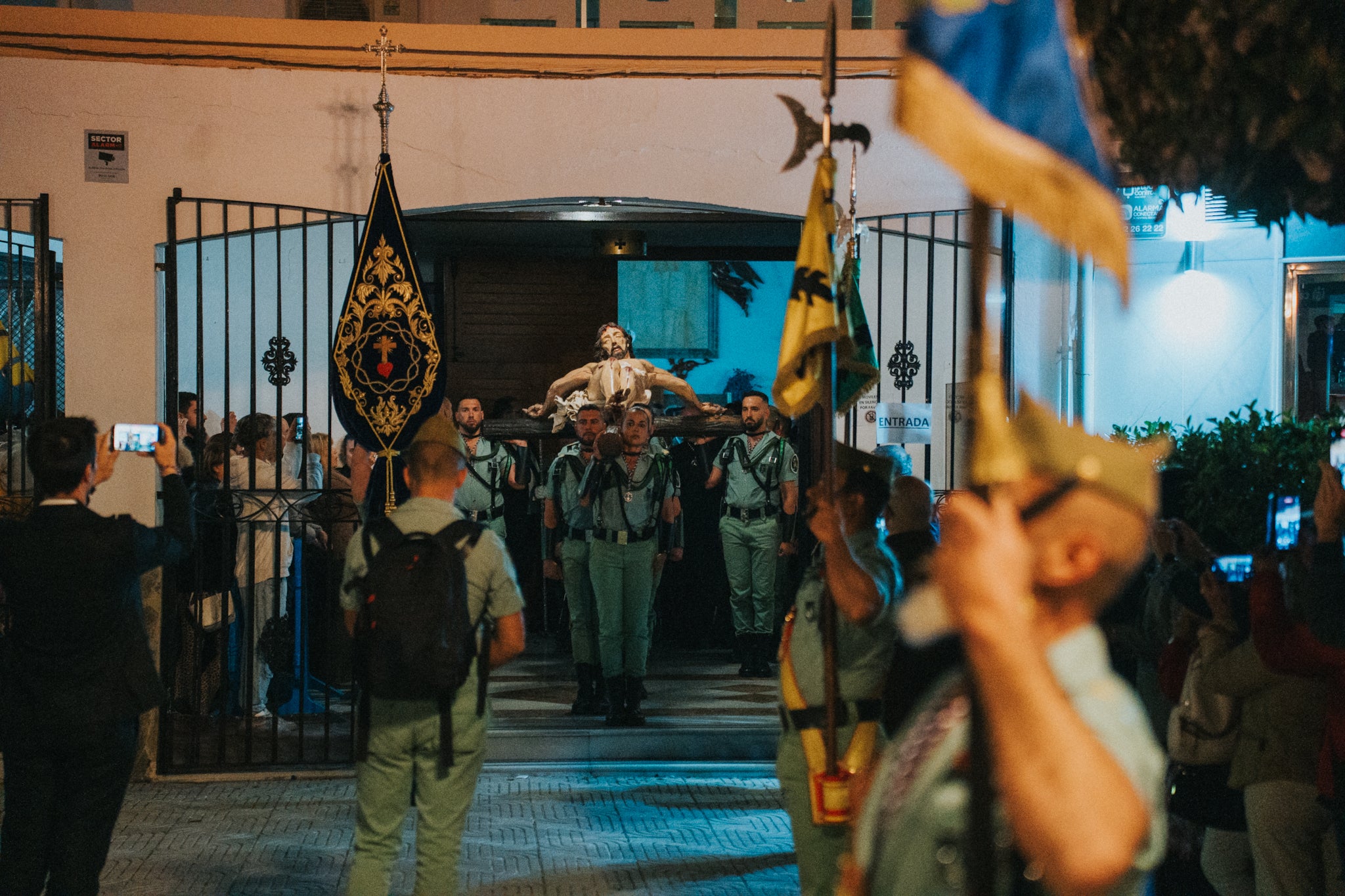 Así se vivió el Cristo de la Buena Muerte en El Parador