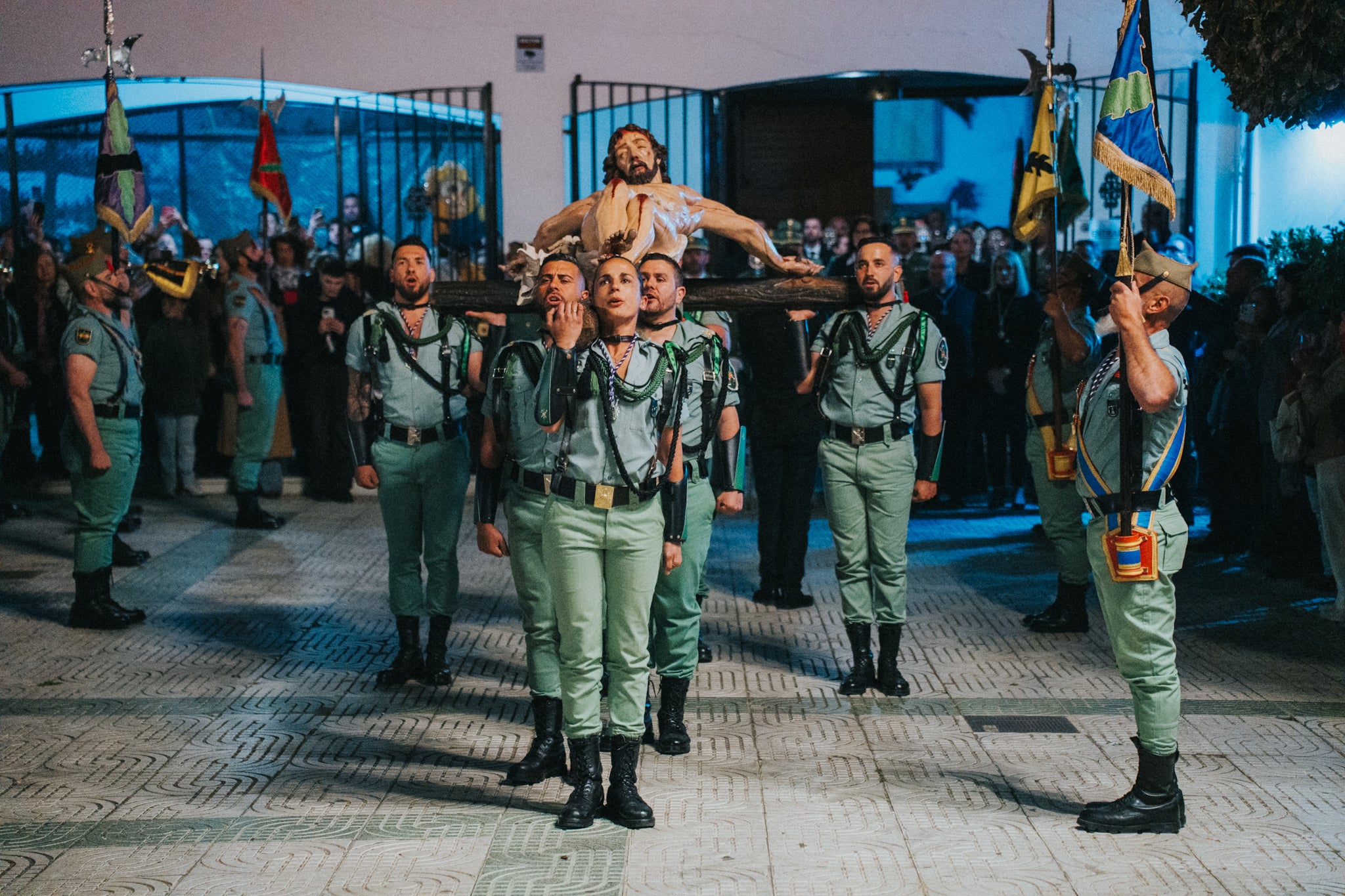 Así se vivió el Cristo de la Buena Muerte en El Parador