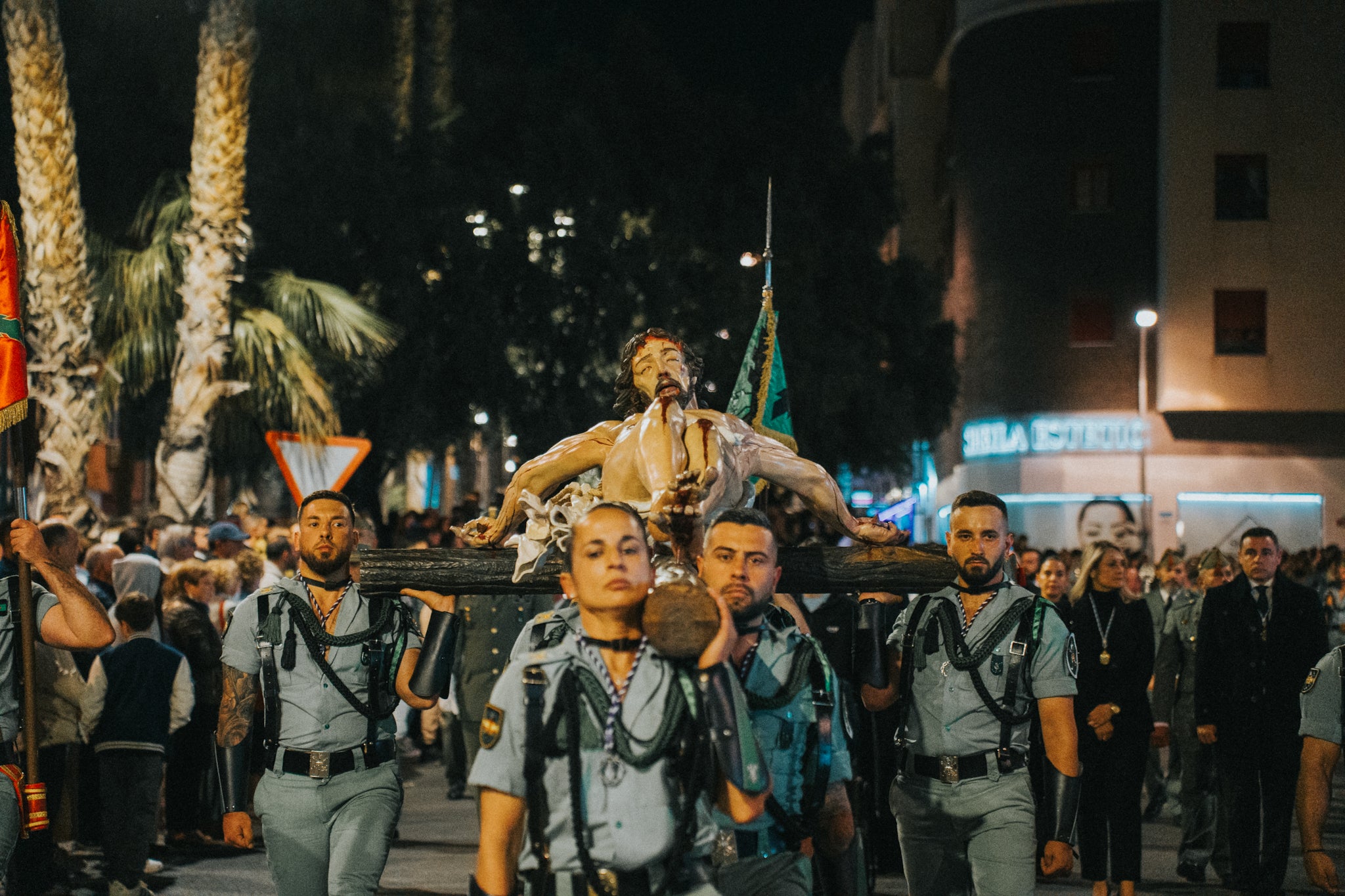 Así se vivió el Cristo de la Buena Muerte en El Parador