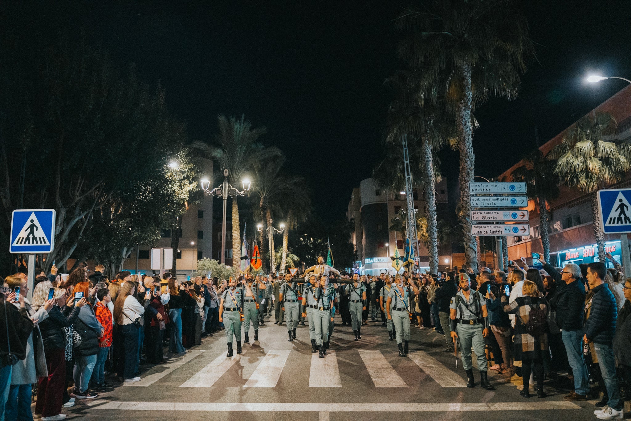 Así se vivió el Cristo de la Buena Muerte en El Parador