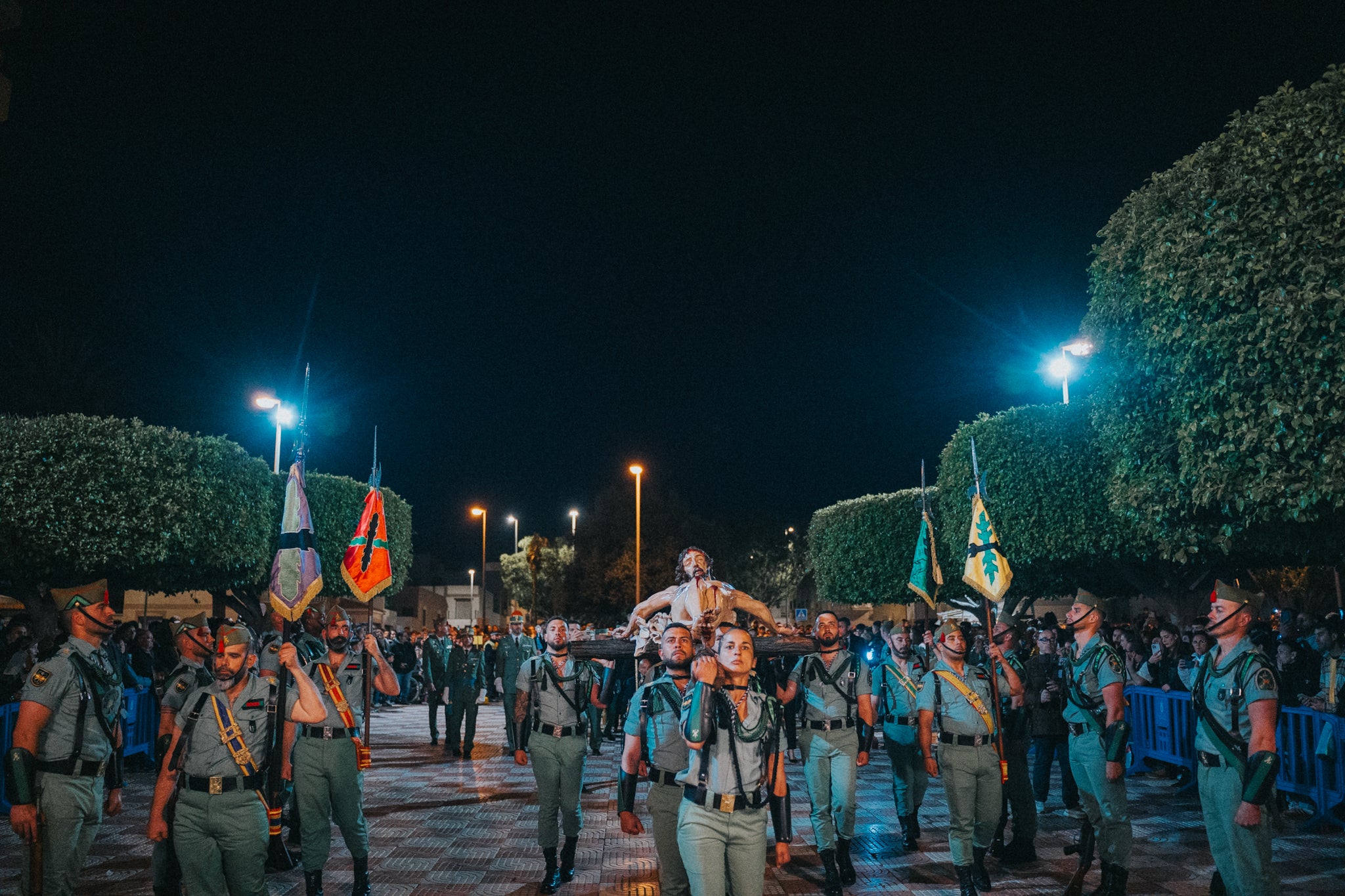 Así se vivió el Cristo de la Buena Muerte en El Parador