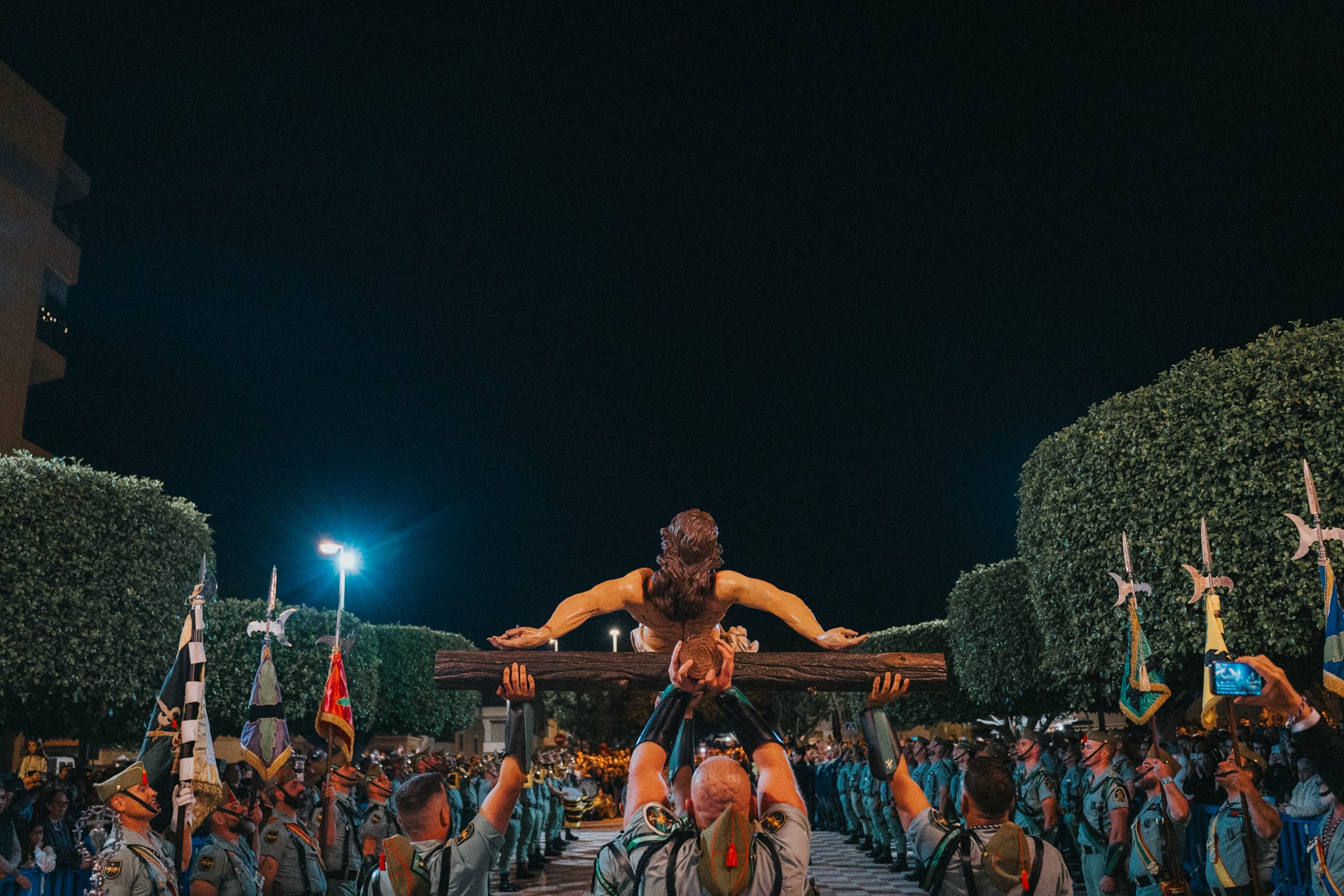 Así se vivió el Cristo de la Buena Muerte en El Parador