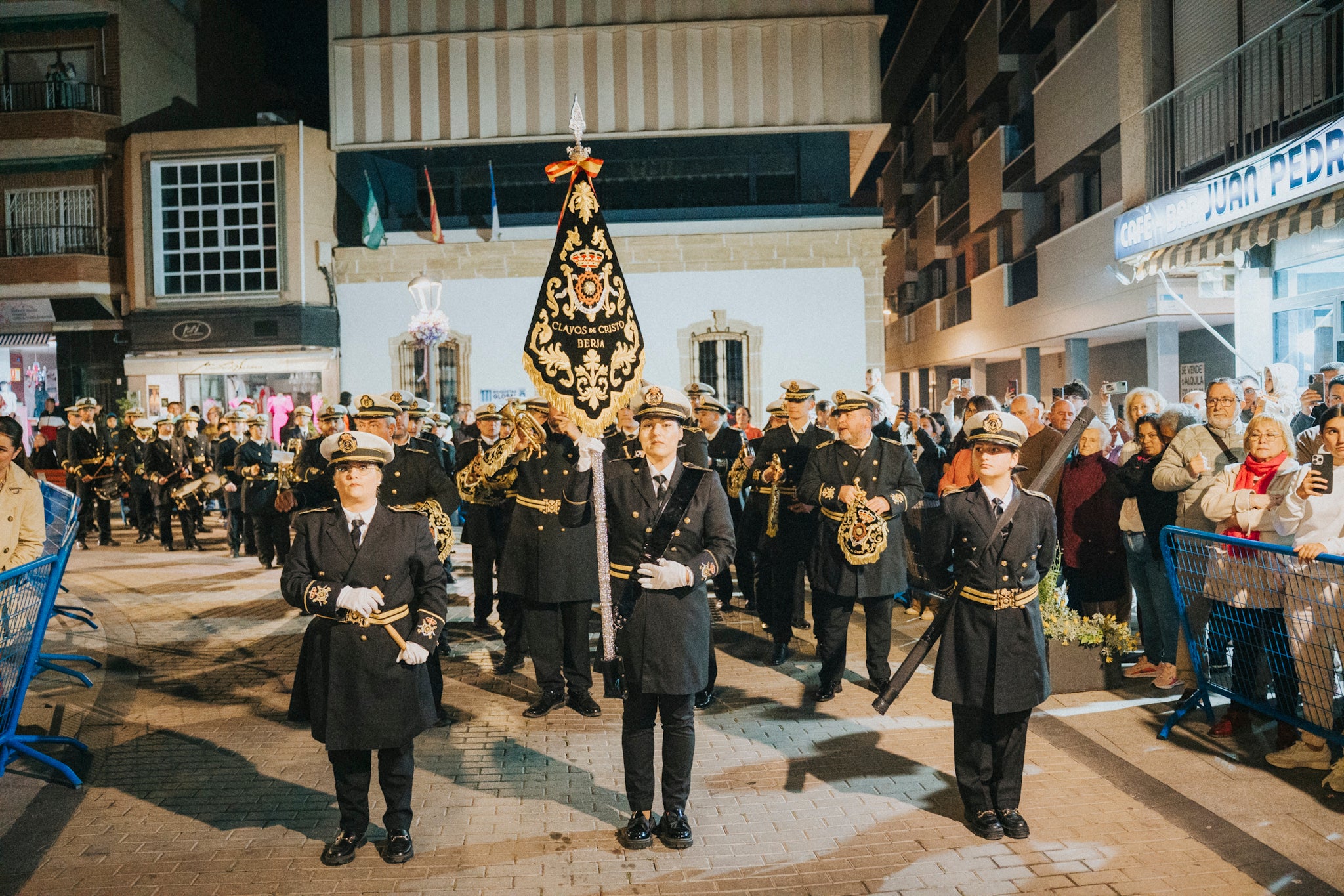 Así se vivió el paso de Nuestro Padre Jesús Nazareno por Roquetas
