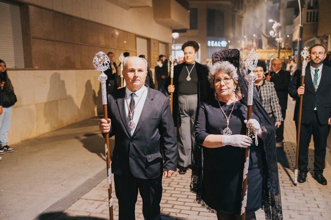 Así se vivió el paso de Nuestro Padre Jesús Nazareno por Roquetas