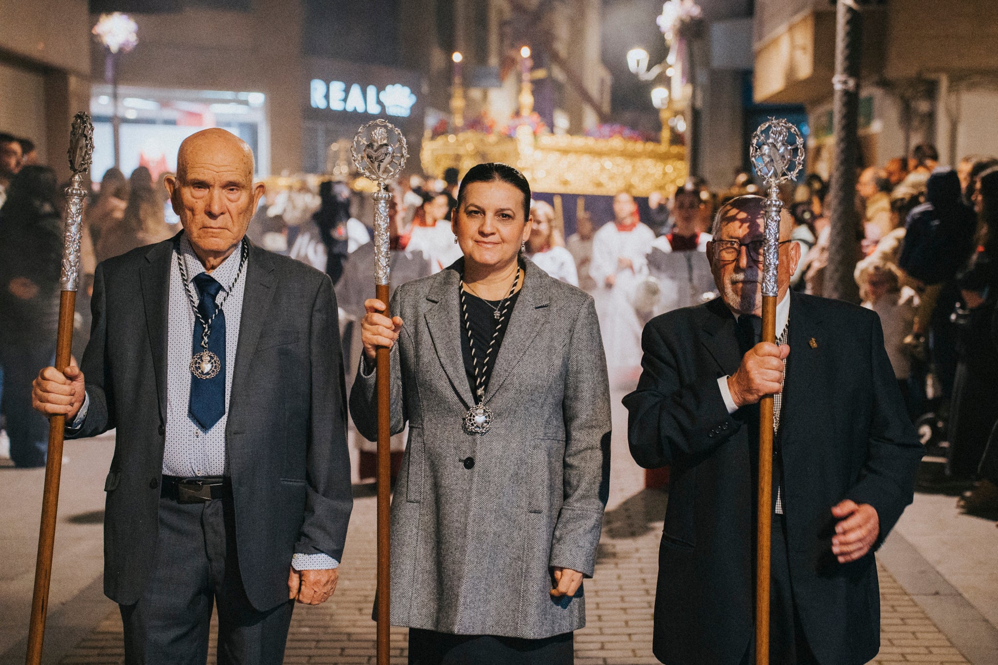 Así se vivió el paso de Nuestro Padre Jesús Nazareno por Roquetas