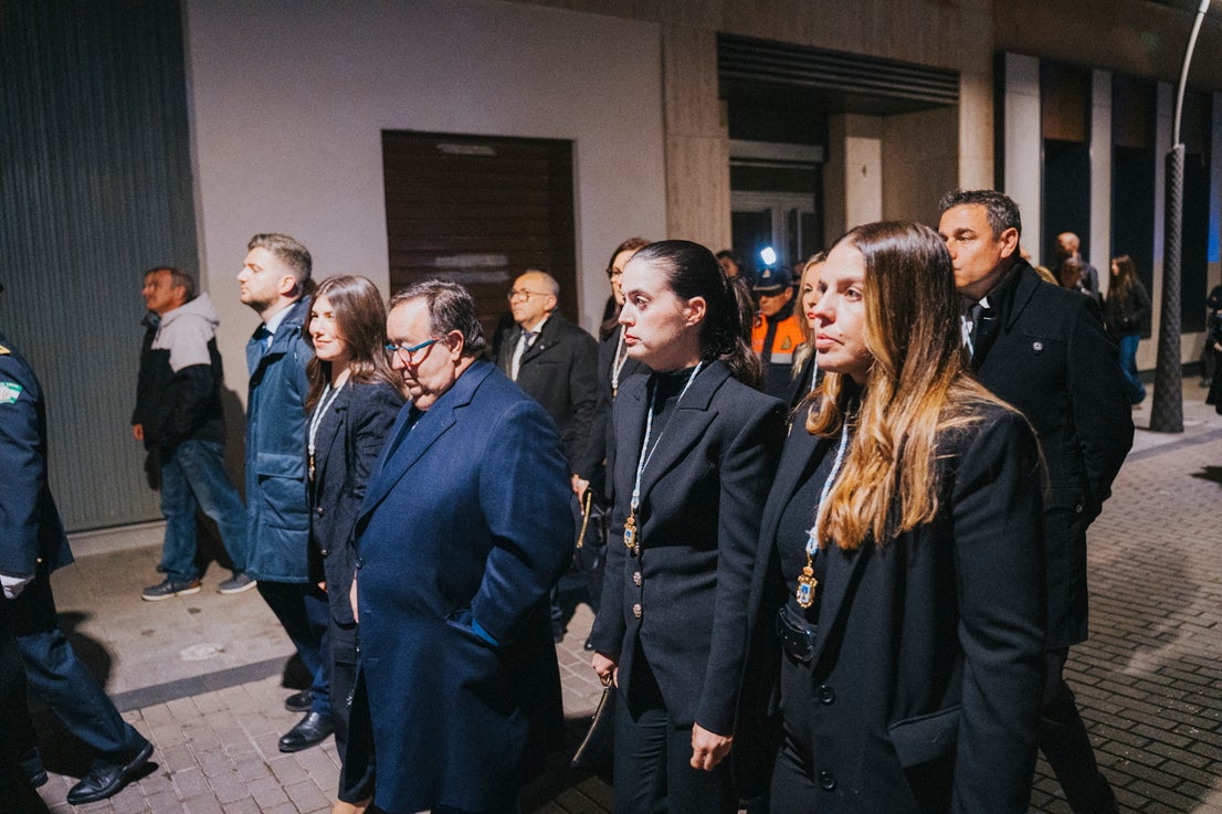 Así se vivió el paso de Nuestro Padre Jesús Nazareno por Roquetas