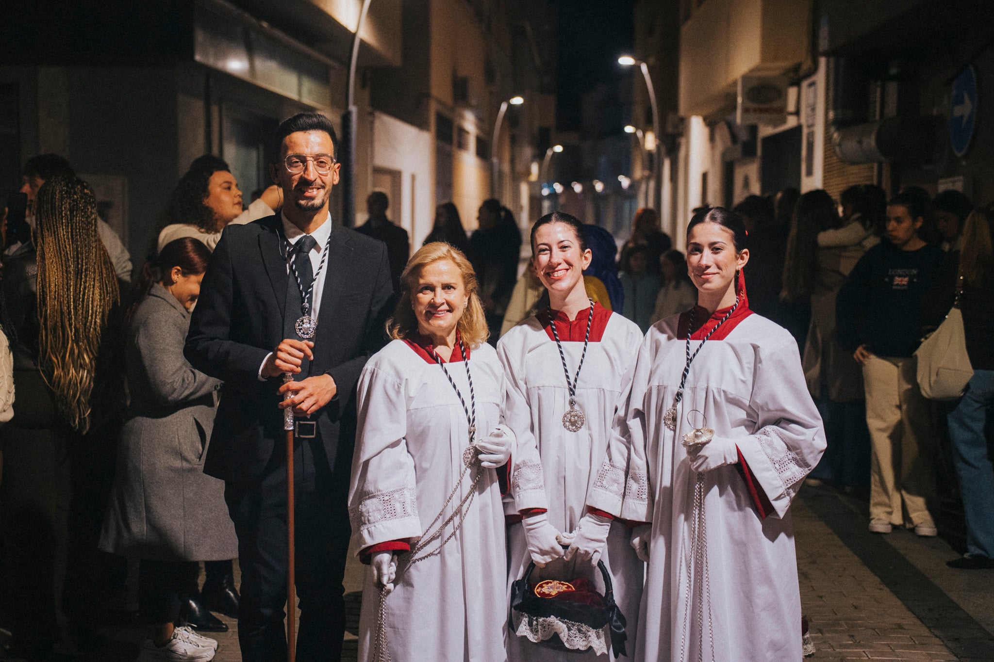 Así se vivió el paso de Nuestro Padre Jesús Nazareno por Roquetas