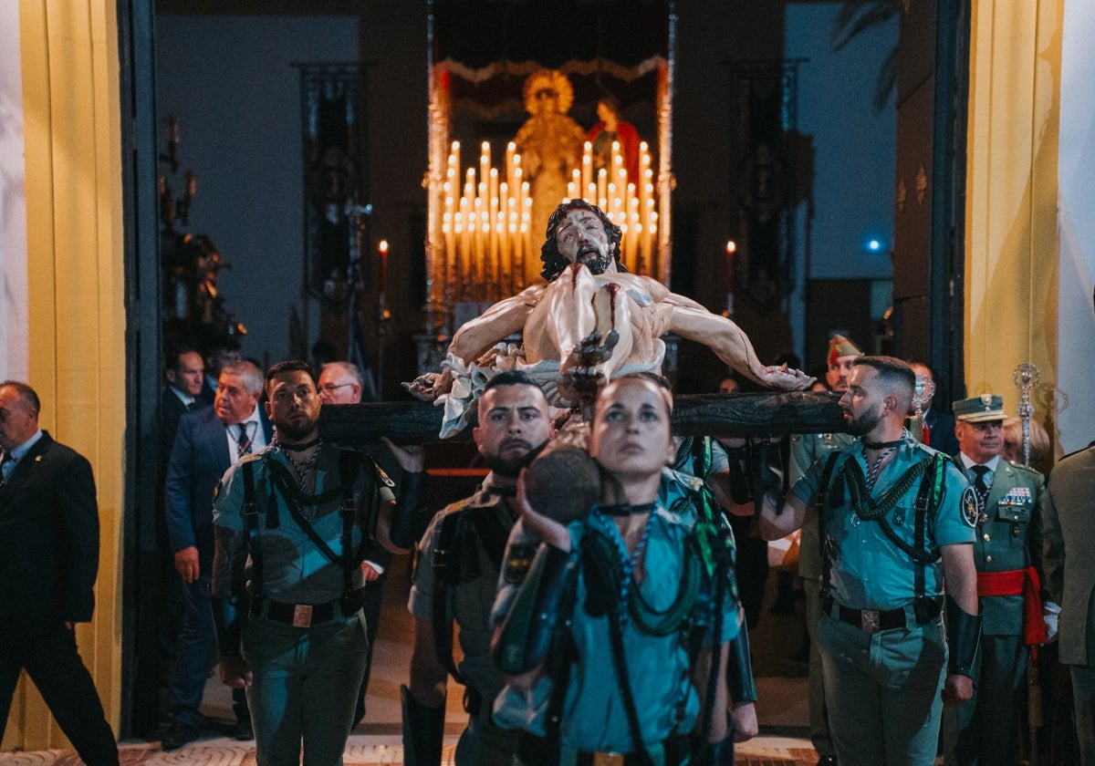 Así se vivió el Cristo de la Buena Muerte en El Parador