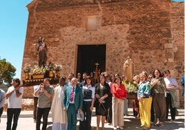 Imágenes de San José y San Benito, en la Villa de Vícar.