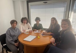 Una reunión llevada a cabo en el municipio.