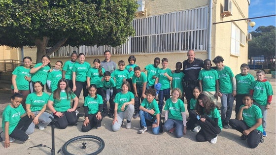 Escolares refuerzan conocimientos en Educación Vial en Roquetas
