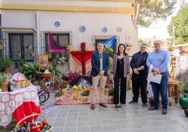 Una de las Cruces de Mayo de la edición del año pasado.