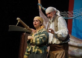 Una de las actuaciones.