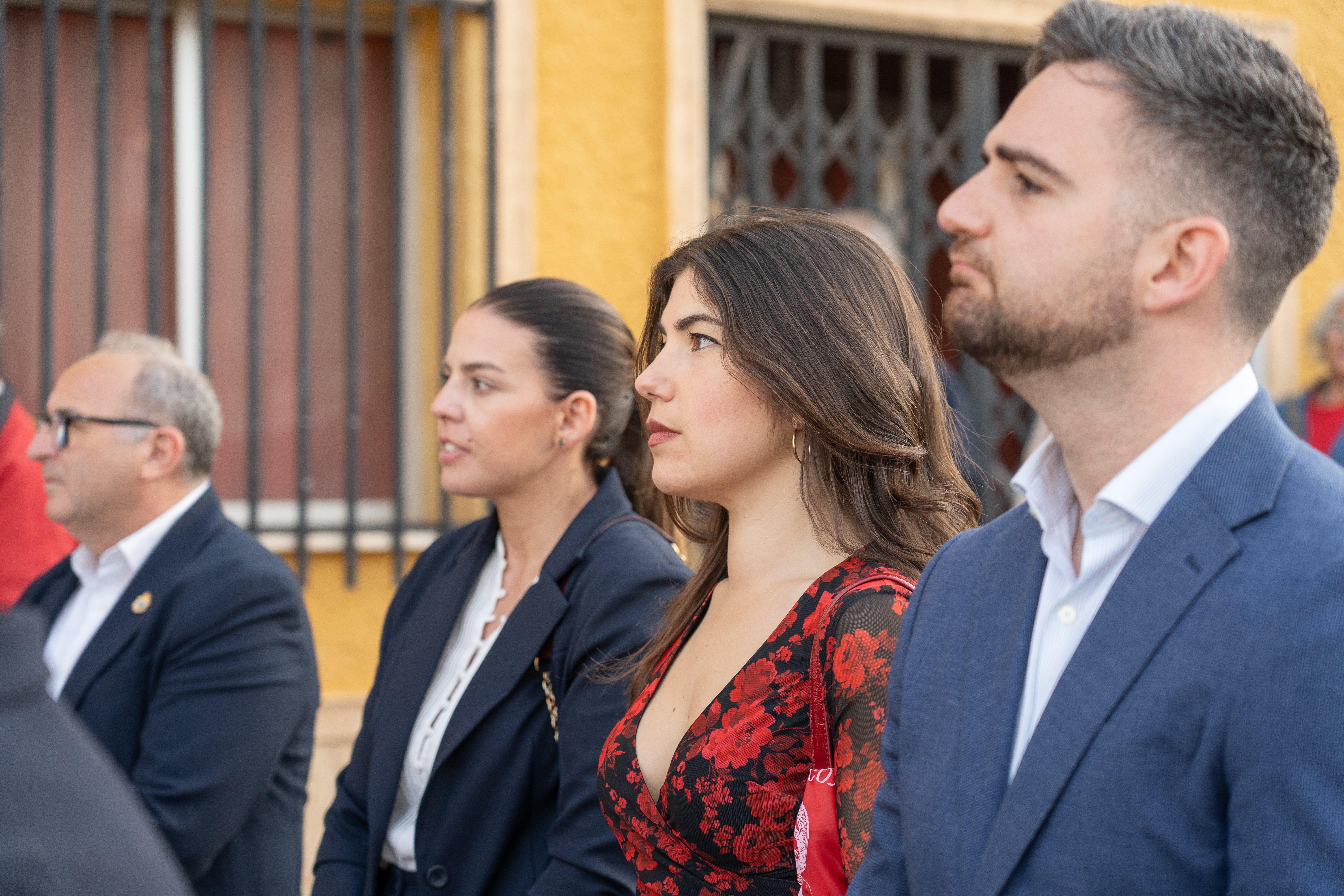 San Marcos recorre en procesión las principales calles de Roquetas, en imágenes