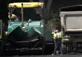El asfaltado se ha realizado en varias calles de Aguadulce.