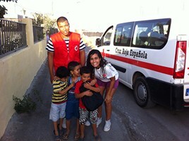 Cruz Roja entregó kits escolares a 200 niños de familias desfavorecidas