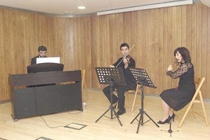 Turaniana Trío ofreció un concierto con motivo del aniversario de la Plaza de Toros