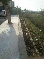 El AMPA del IES El Parador reclama el arreglo del lateral del instituto