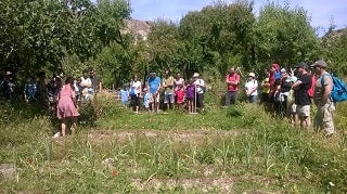 Posidonia organizó un viaje a la ecoaldea de Sorbas