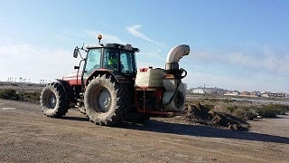 Amat pide entrar con helicóptero a fumigar en Punta Entinas