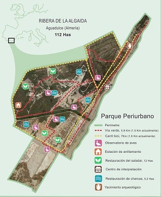 Presentado en un congreso nacional el proyecto de parque para la Ribera de la Algaida