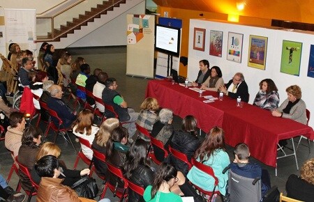 Con la conferencia 'Protección Jurídica de Adultos' se puso en marcha en Vícar la exposición sobre los 25 años del Instituto Almeriense de Tutela