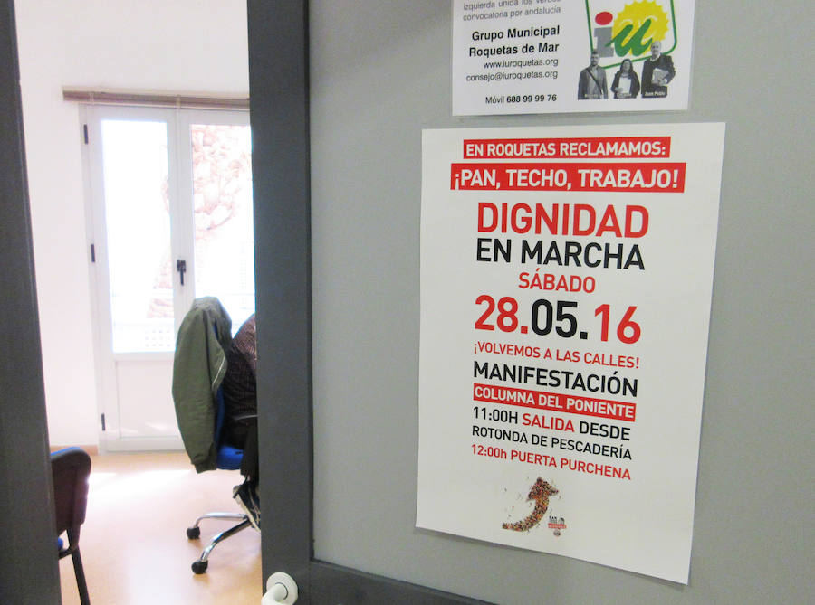 IU Roquetas anima a participar en las Marchas de la Dignidad de este sábado 28