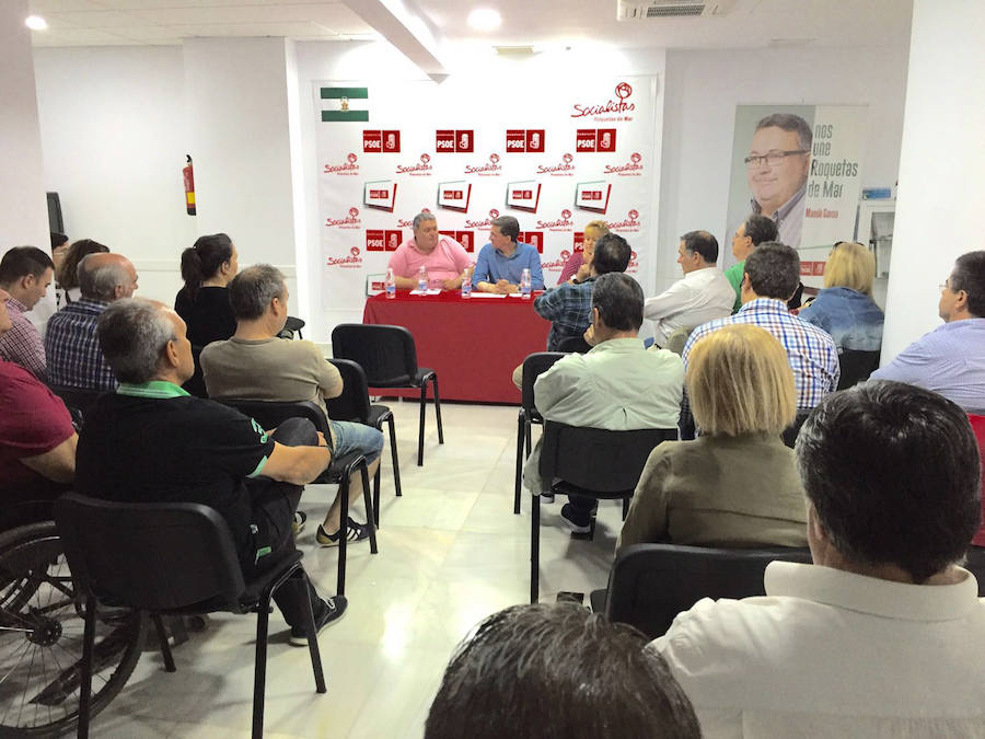 El PSOE de Roquetas concluye una semana de reuniones con su 'Fiesta de la Primavera'