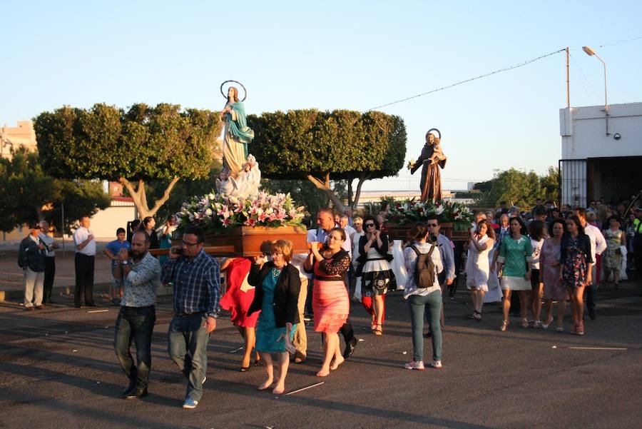 Cortijos de Marín celebra sus fiestas en honor a San Antonio y La Inmaculada