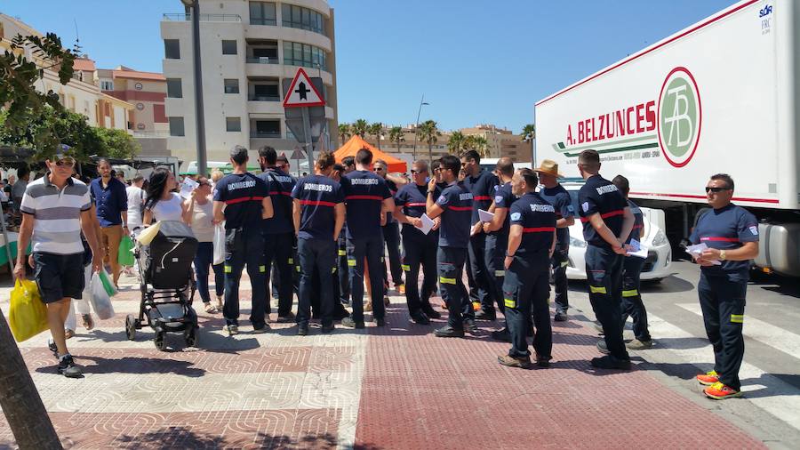Los bomberos alertan de los riesgos de aumentar cobertura con la misma plantilla