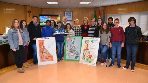 Alumnos de la ESO del IES el Parador imaginan su ciudad ideal